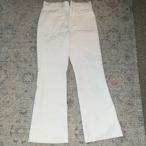 White Zara pants
